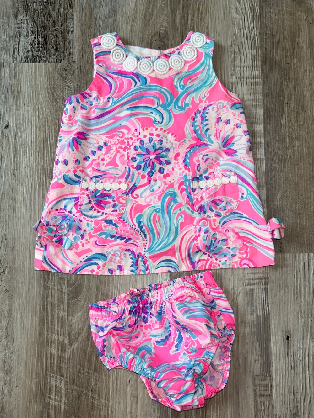 Lilly Pulitzer Baby Shift Dress & Bloomers